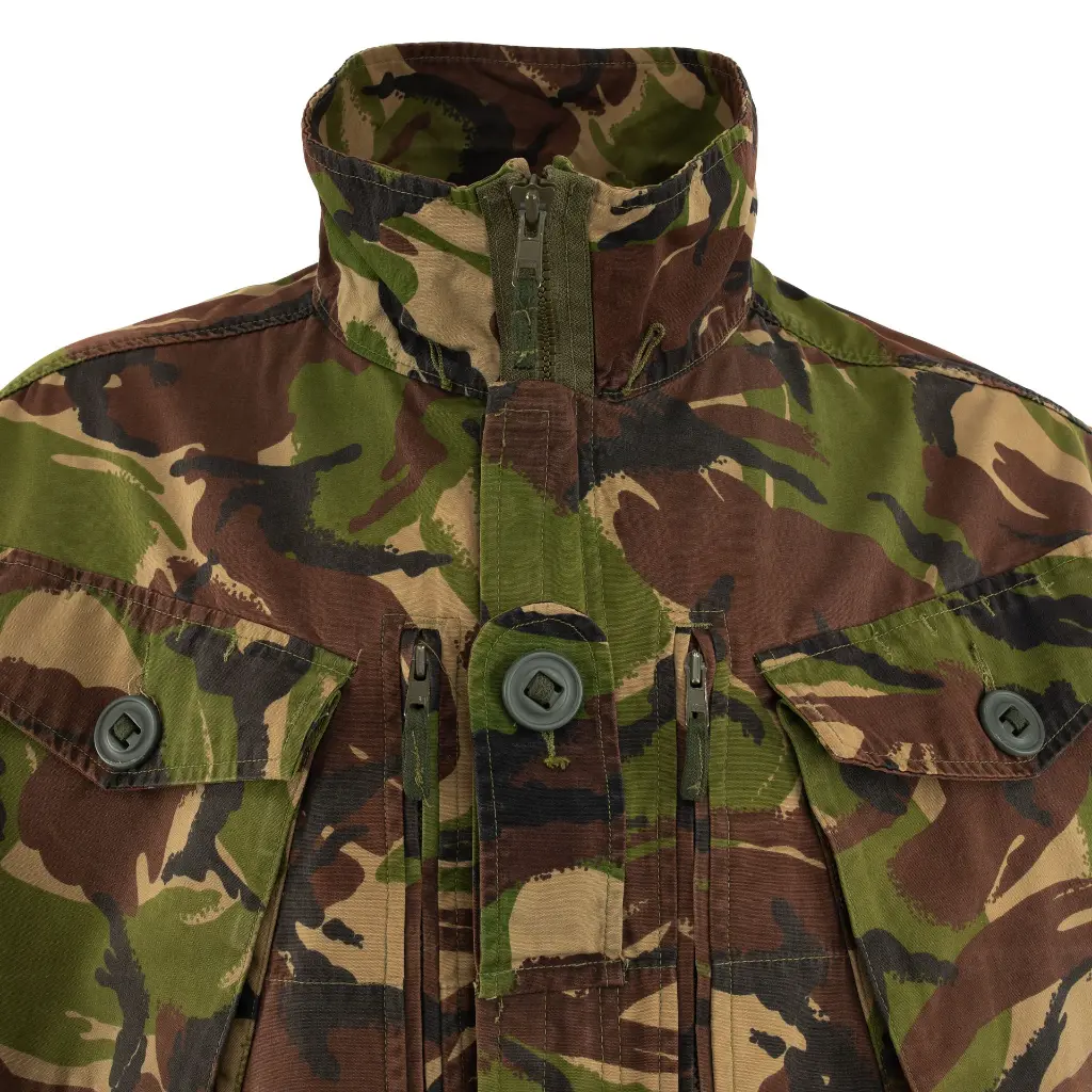 British Woodland DPM Windproof Parka | No Hood | Issued | Swiss Link